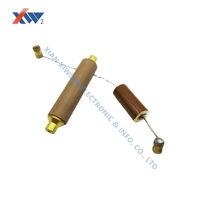 High Voltage Ceramic Capacitor Core Rod with 26.4kV Partial Discharge and 70kVAC/5min Withstand Voltage in Insulating Oil