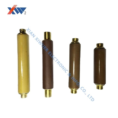 High Voltage Ceramic Capacitor Core Rod with 26.4kV Partial Discharge and 70kVAC/5min Withstand Voltage in Insulating Oil
